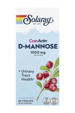 CranActin D-Mannose 1000mg - 60 vcaps