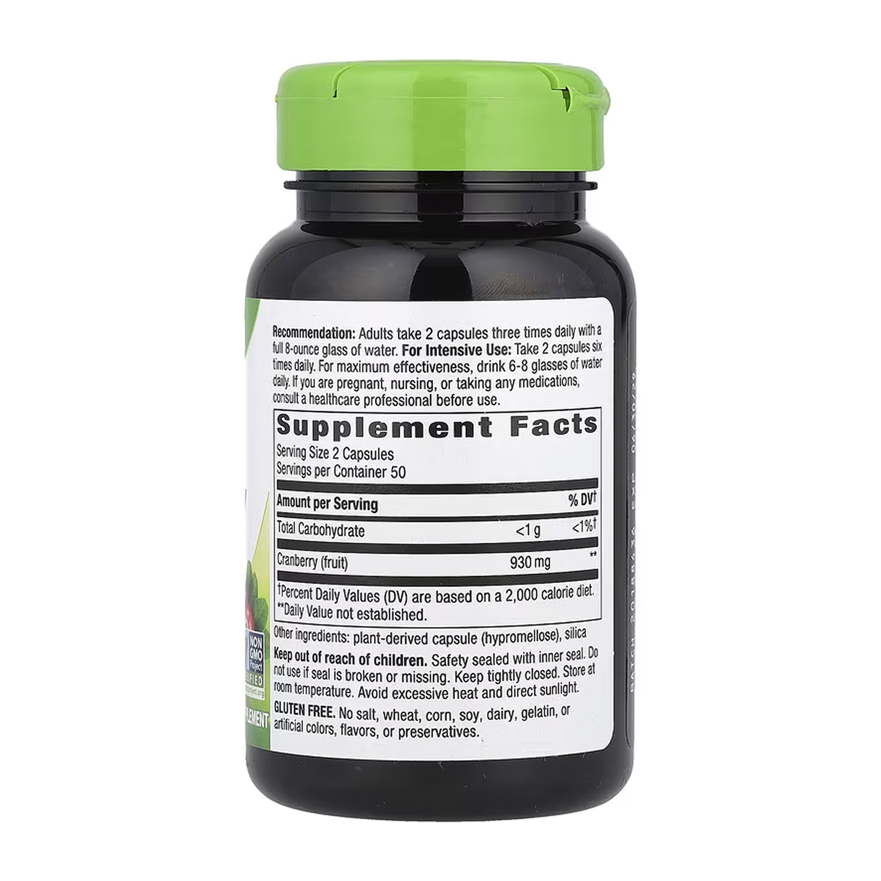 Cranberry Fruit - 100 vcaps - Зображення 2