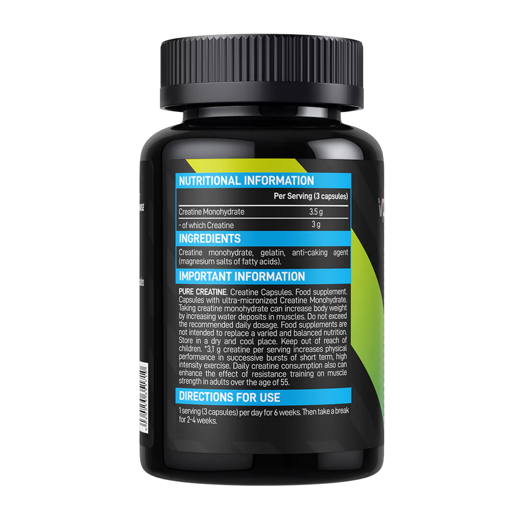 Creatine Capsules - 90 caps - Зображення 2