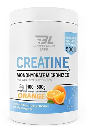 Creatine monohydrate - 500g Orange
