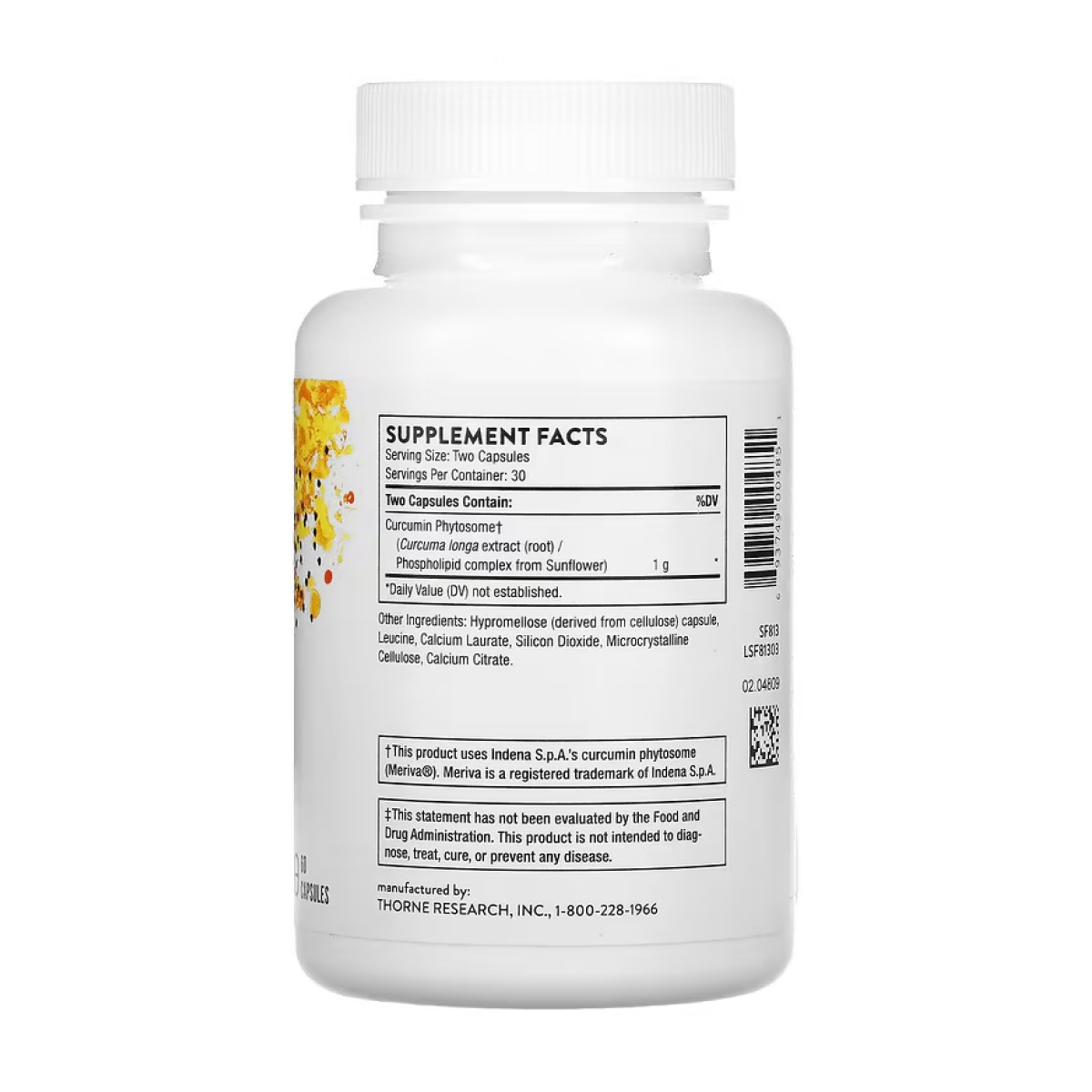 Curcumin Phytosome - 60 caps - Зображення 2