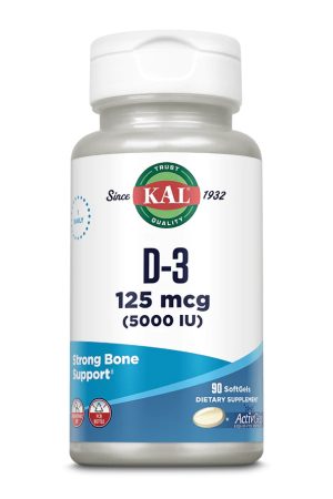 D-3 5000 IU 125mcg - 90 Softgel