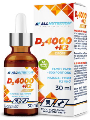 D3 4000drops K2 - 30ml