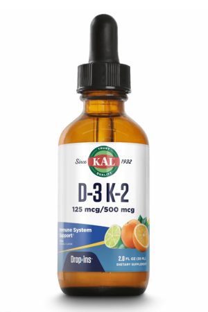 D3 K2 DropIns 125mcg - 2 oz Citrus (ΠΠ°ΡΠ΅ΡΡΠ° Π΄Π°ΡΠ°)