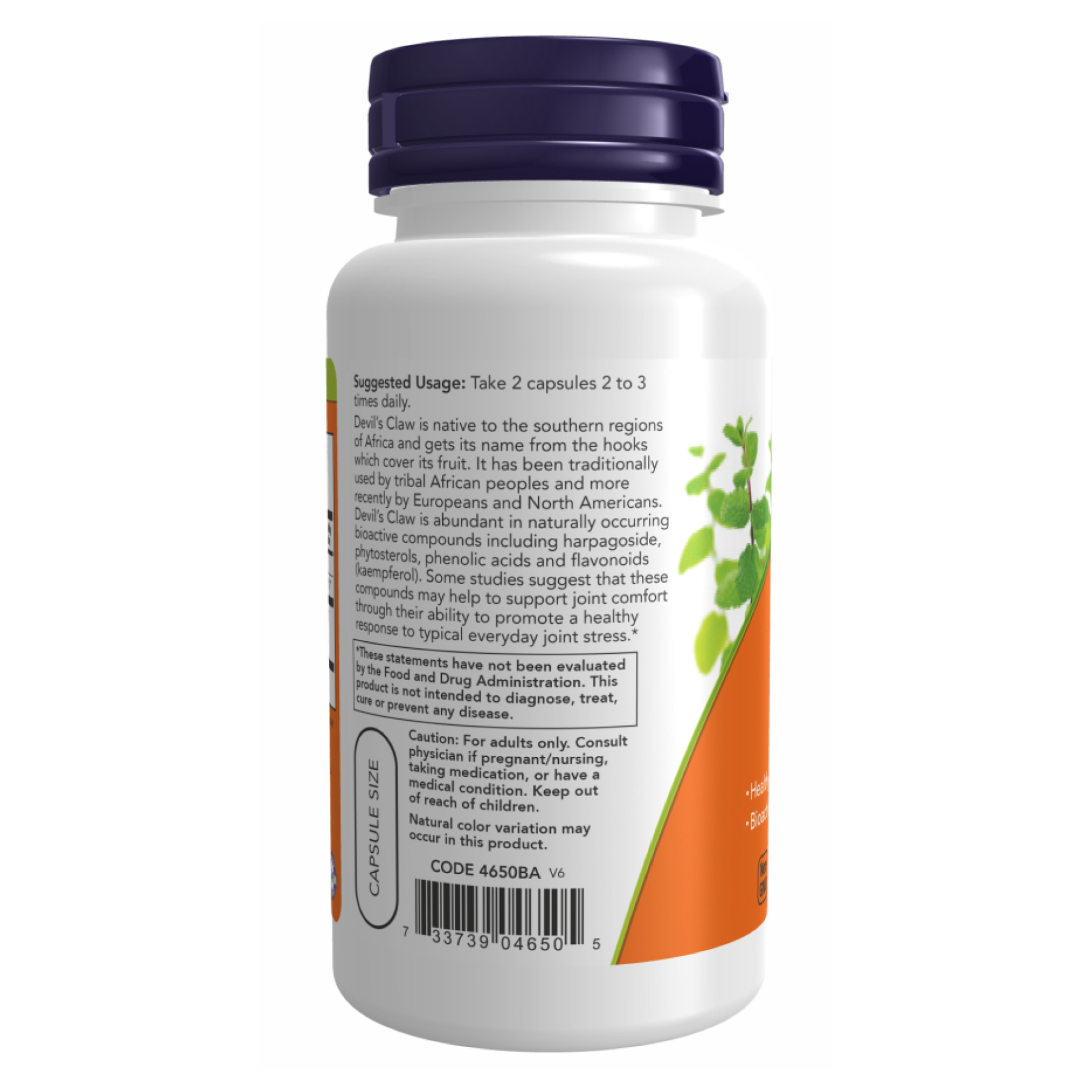 Devil's Claw Root - 100 vcaps - Зображення 3