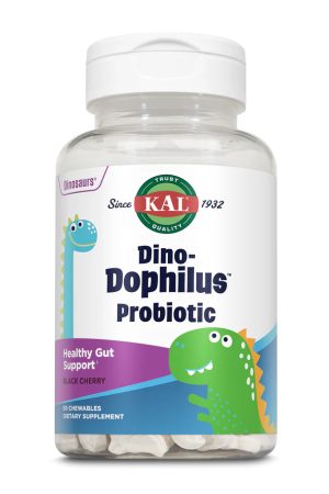 Dino-Dophilus™ Kids Probiotic - 60 chewables Black Cherry