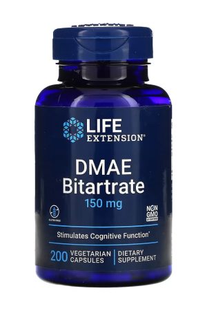 DMAE Bitartrate 150mg - 200 vcaps