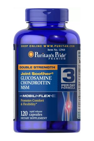 Double Strength Glucosamine, Chondroitin & MSM Joint Soother® - 120 tabs