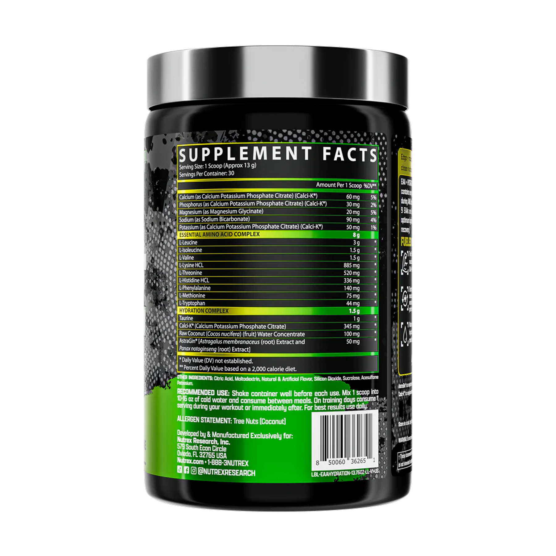 EAA Hydration - 30srv Lemon Lime - Зображення 2