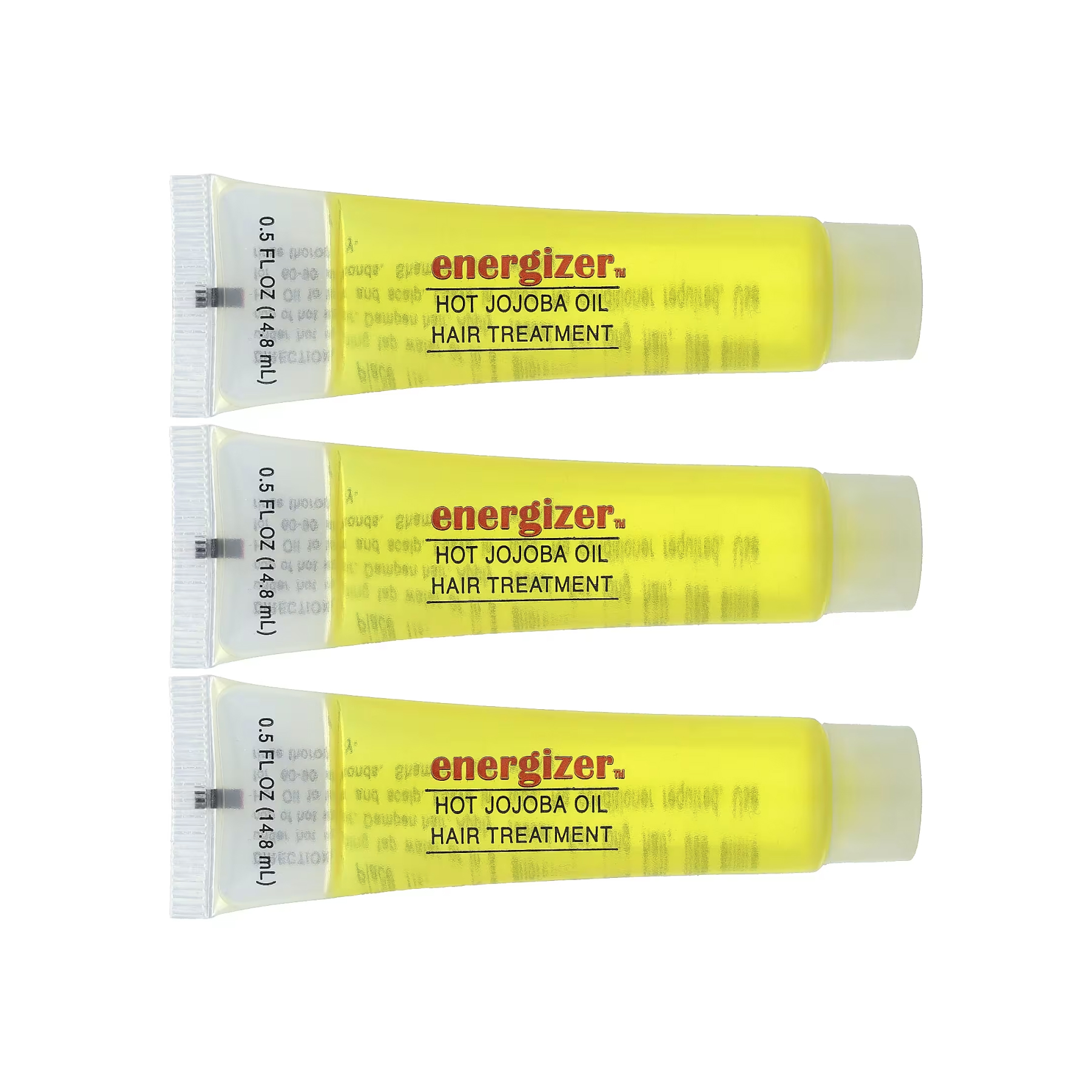 Energizer Hot Jojoba Oil Hair Treatment 3 Reclosable Tubes - 14.8 ml - Зображення 3