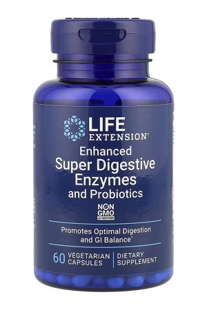 Enhanced Super Digestive Enzymes and Probiotics - 60 vcaps