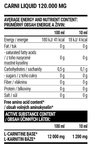 Carni 120000 - 1000ml Mandarin - Зображення 2