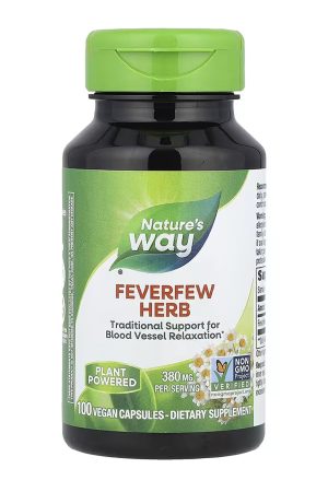 Feverfew Herb - 100 vcaps