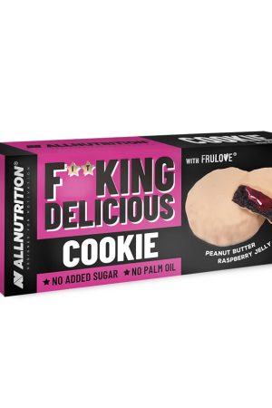 Fitking Delicious Cookie - 128g Peanut Butter Raspberry Jelly (Пошкоджена упаковка)