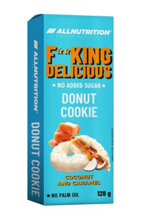 Fitking Delicious Donut Cookie - 128g Coconut and Caramel