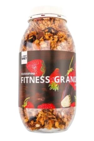Fitness Granola - 450g Strawberry with Protein