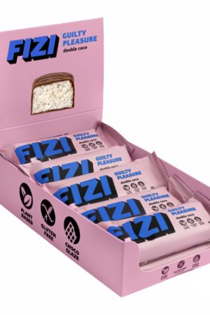 FIZI Chocolate Bar - 10х40g Double Coconut