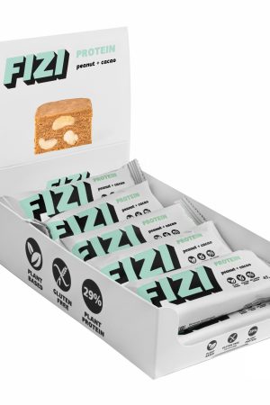 FIZI Protein Bar - 10х45g Peanut-Сacao