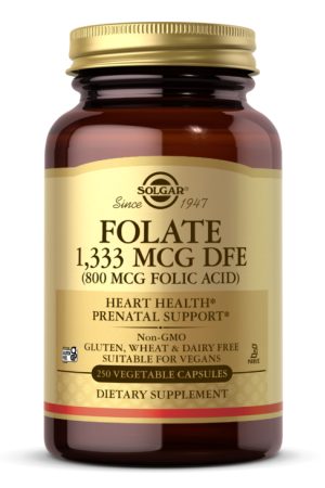 Folic Acid 800 mcg - 250 vcaps