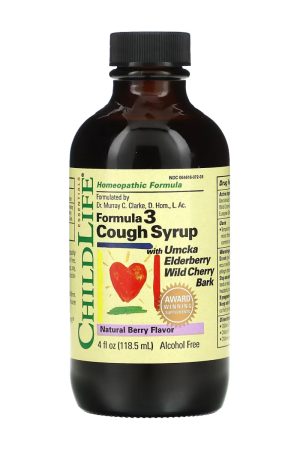 Formula 3 Cough Syrup - 118.5 ml Natural Berry