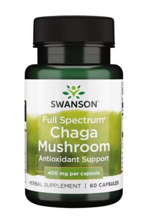 Full Spectrum Chaga Mushroom 400 mg - 60 caps