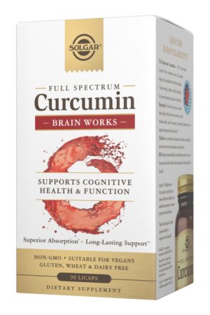 Full Spectrum Curcumin Brain Works - 90 Licaps