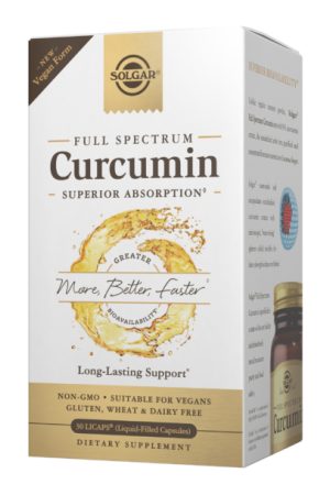 Full Spectrum Curcumin Liquid Extract - 30 softgels