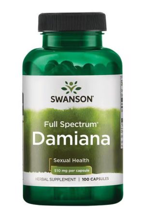 Full Spectrum Damiana 510mg - 100 caps