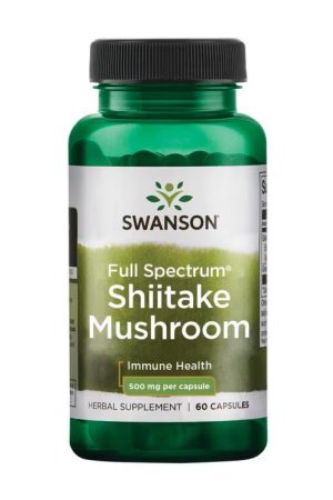 Full Spectrum Shiitake Mushroom 500mg - 60 caps