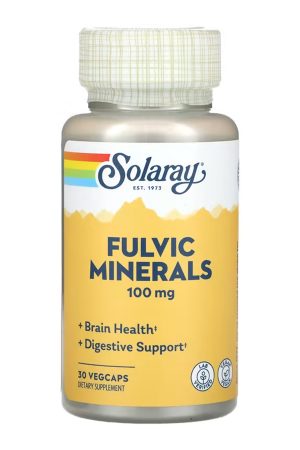 Fulvic Minerals 100mg - 30 vcaps