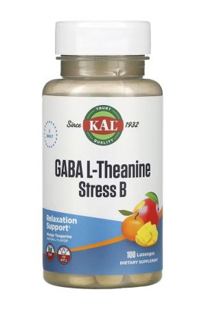 GABA L-Theanine Stress B - 100 lozenges