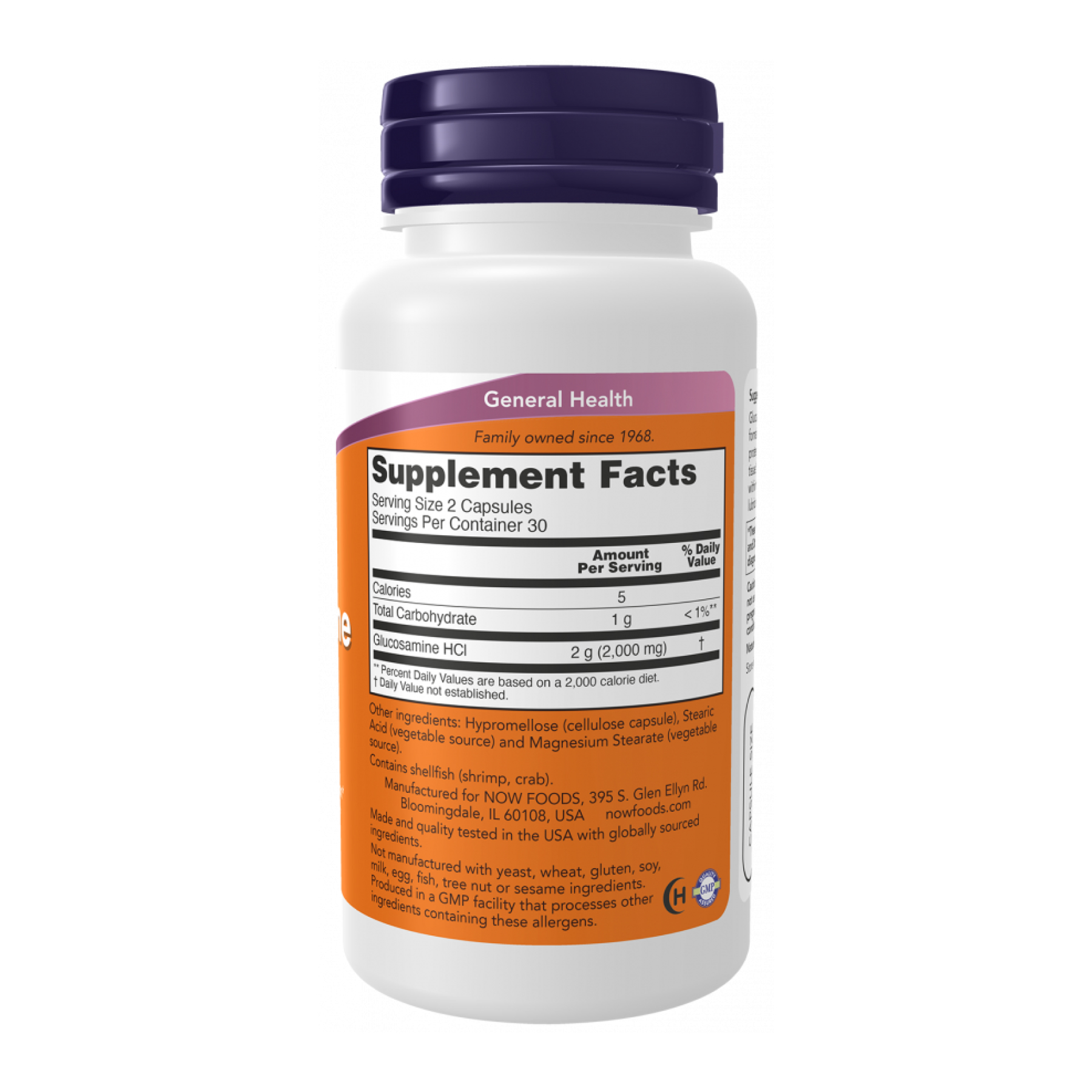 Glucosamine '1000' - 180 caps - Зображення 2
