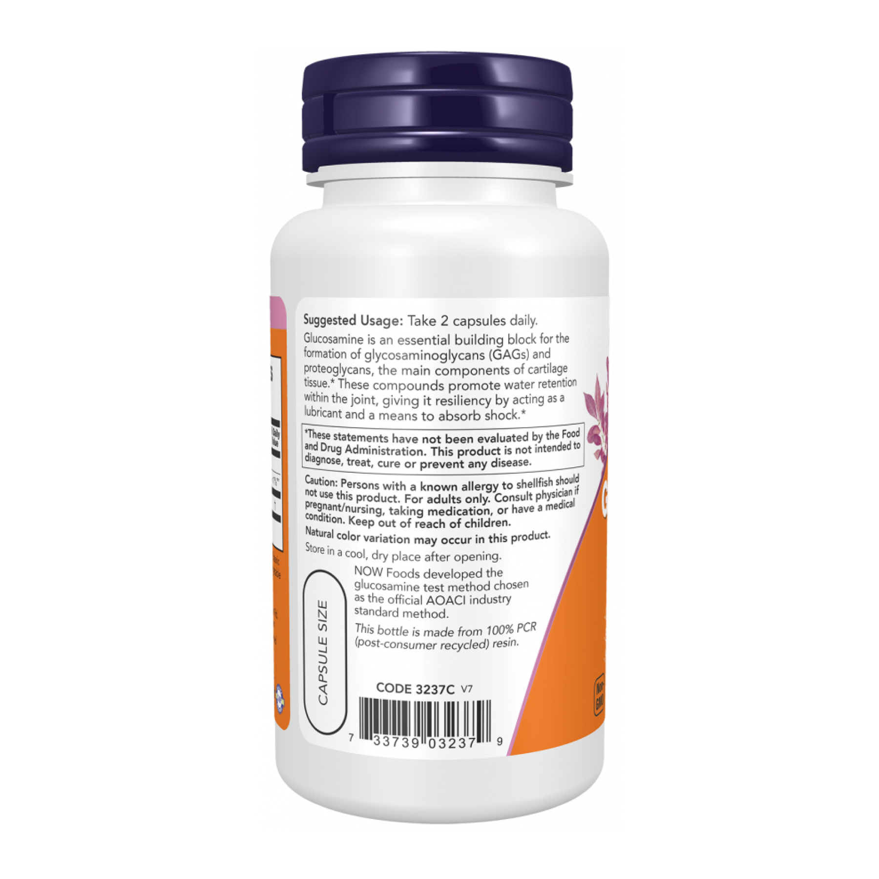Glucosamine '1000' - 180 caps - Зображення 3