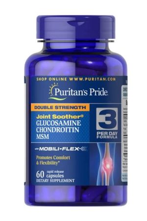 Glucosamine Chondroitin MSM Double Strength - 60 Caplets (Пошкоджена банка)