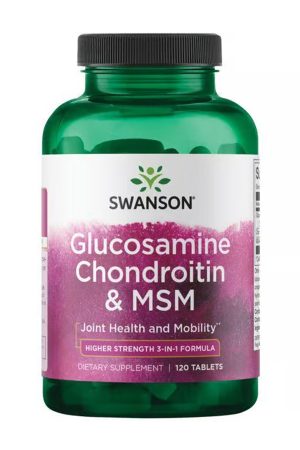 Glucosamine Chondroitin & Msm - Higher Strength - 120 tabs