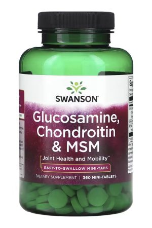 Glucosamine, Chondroitin & Msm Mini Tabs - 360 tabs (До 09.26)