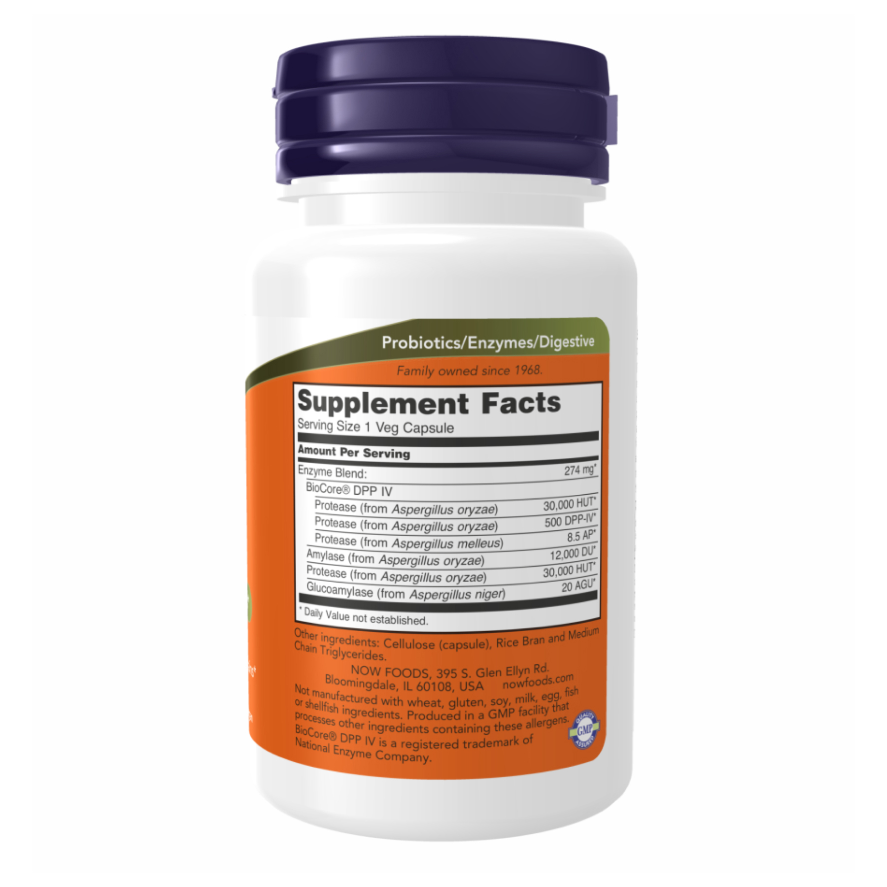 Gluten Digest Enzymes - 60 vcaps - Зображення 2