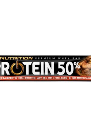 Protein Bar 50% - 24x40g Cookie Cream