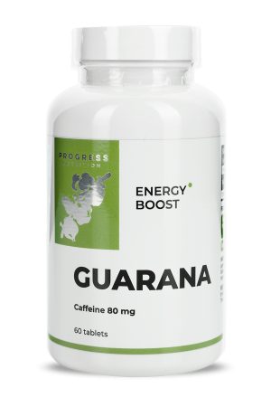 Guarana Extract 200mg with Caffeine 80mg - 60 tabs