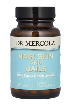 Hair, Skin and Nails (Biotin, Keratin & Hyaluronic Acid) - 30 caps