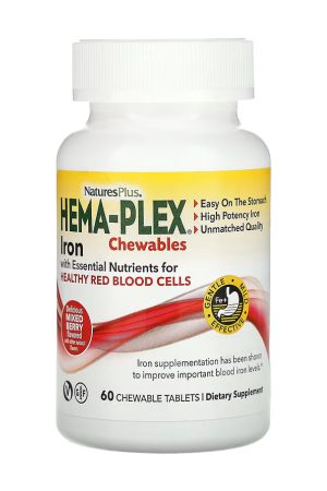 Hema-Plex - 60 chewable tabs