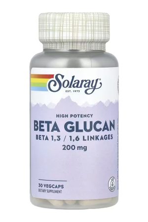 High Potency Beta Glucan 200mg - 30 vcaps