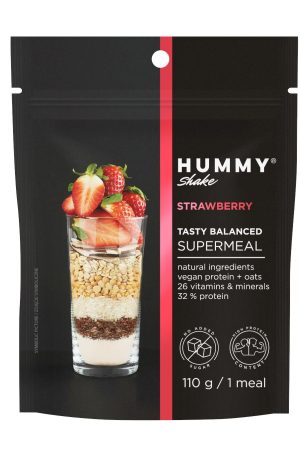 Hummy Shake Tasty Balanced Supermeal - 110g Strawberry
