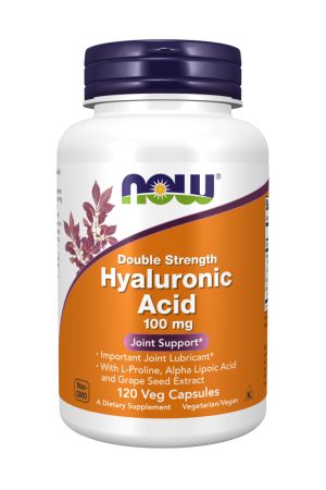 Hyaluronic Acid Double Strength 100 mg - 120 vcaps