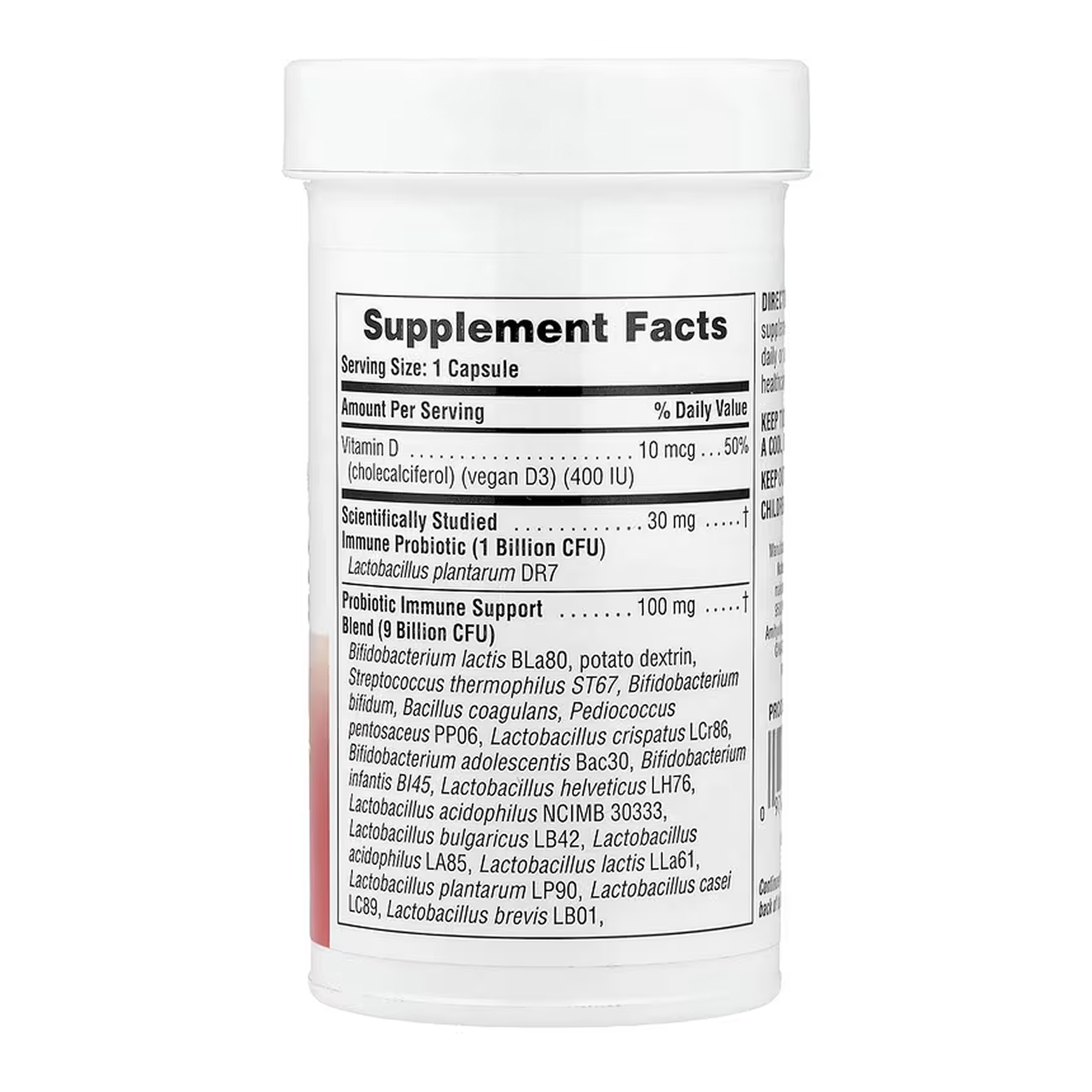 Immune Probiotic 10 Billion CFU - 30 caps - Зображення 2