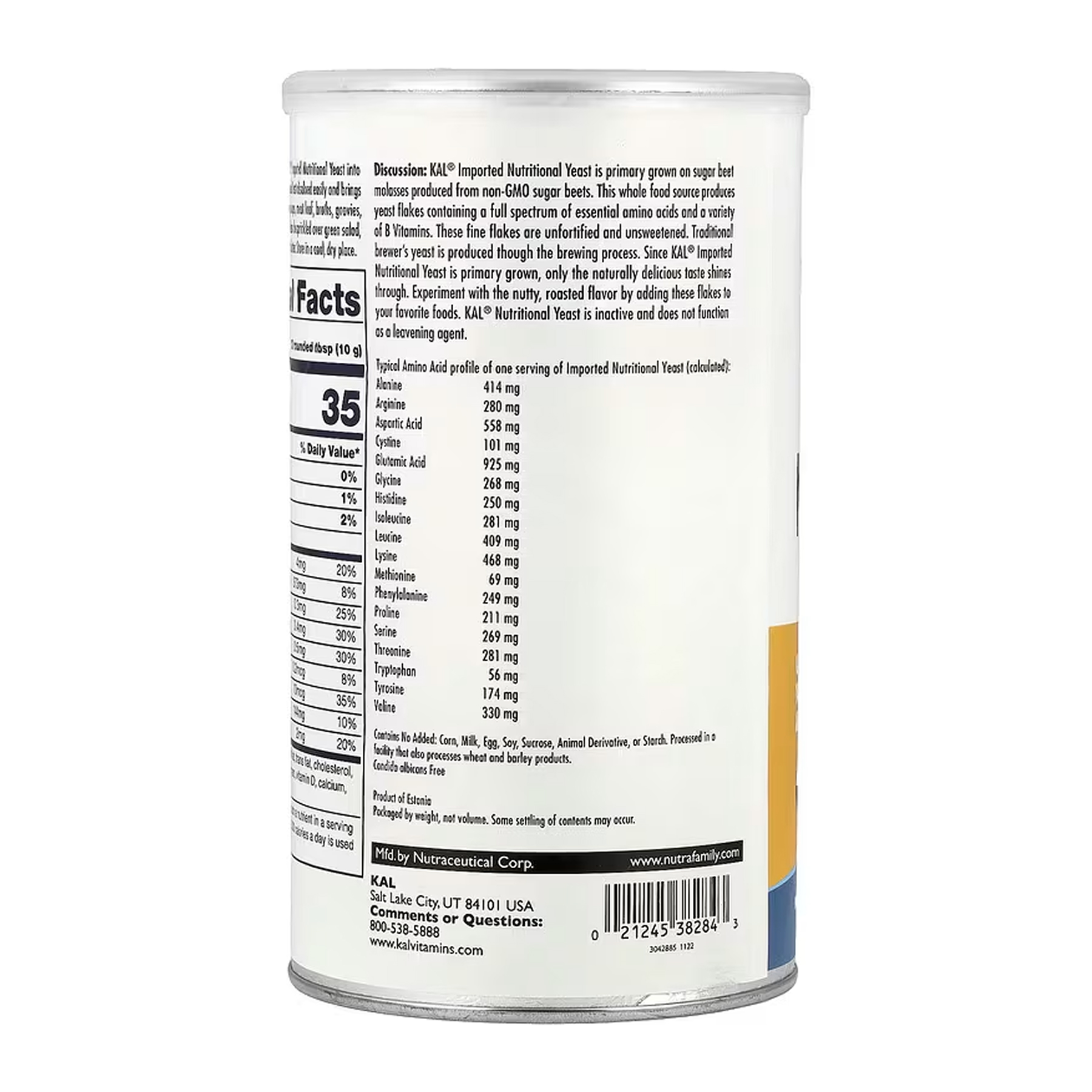 Imported Nutritional Yeast - 220g - Зображення 3