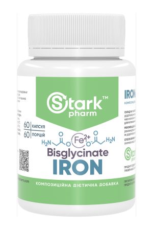 Iron Bisglycinate 36mg - 60 caps