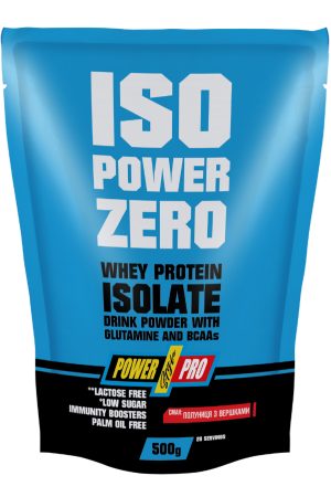 ISO Power Zero - 500g Strawberry With Cream
