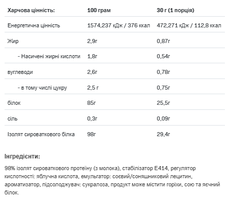 Isolate Protein - 2000g Strawberry - Зображення 2