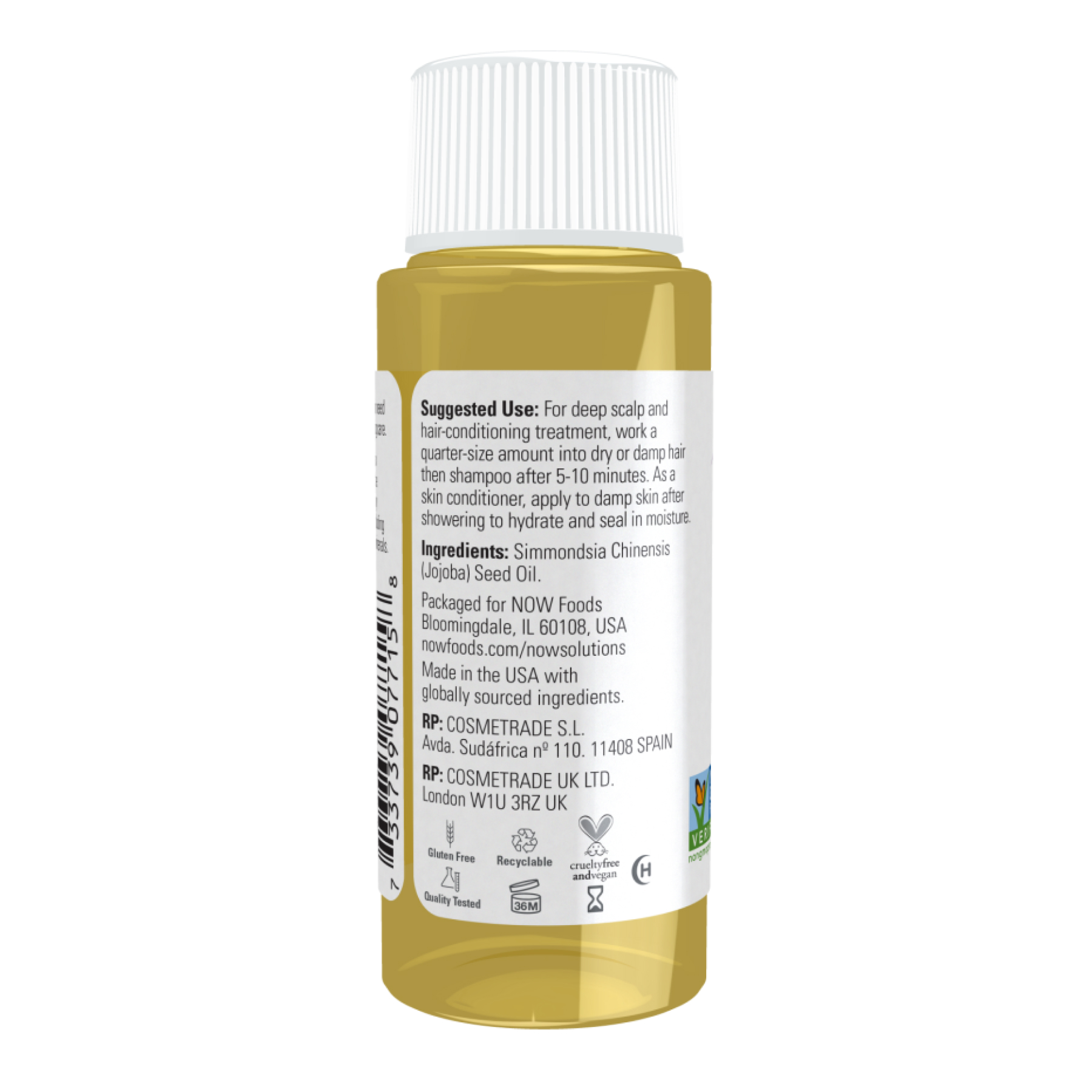 Jojoba Oil - 118ml (4fl.oz) - Зображення 2